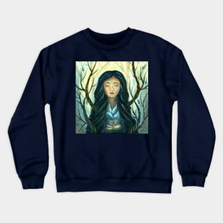 Goddess of the forest Crewneck Sweatshirt